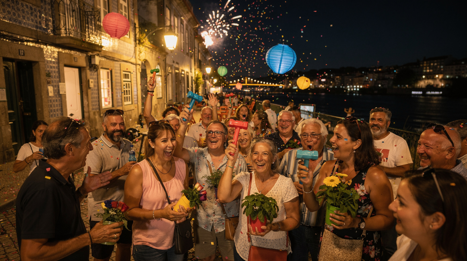 Porto during São João: what nobody tells you — We spent São João night in Porto — the plastic hammers, the sardines, the bridge