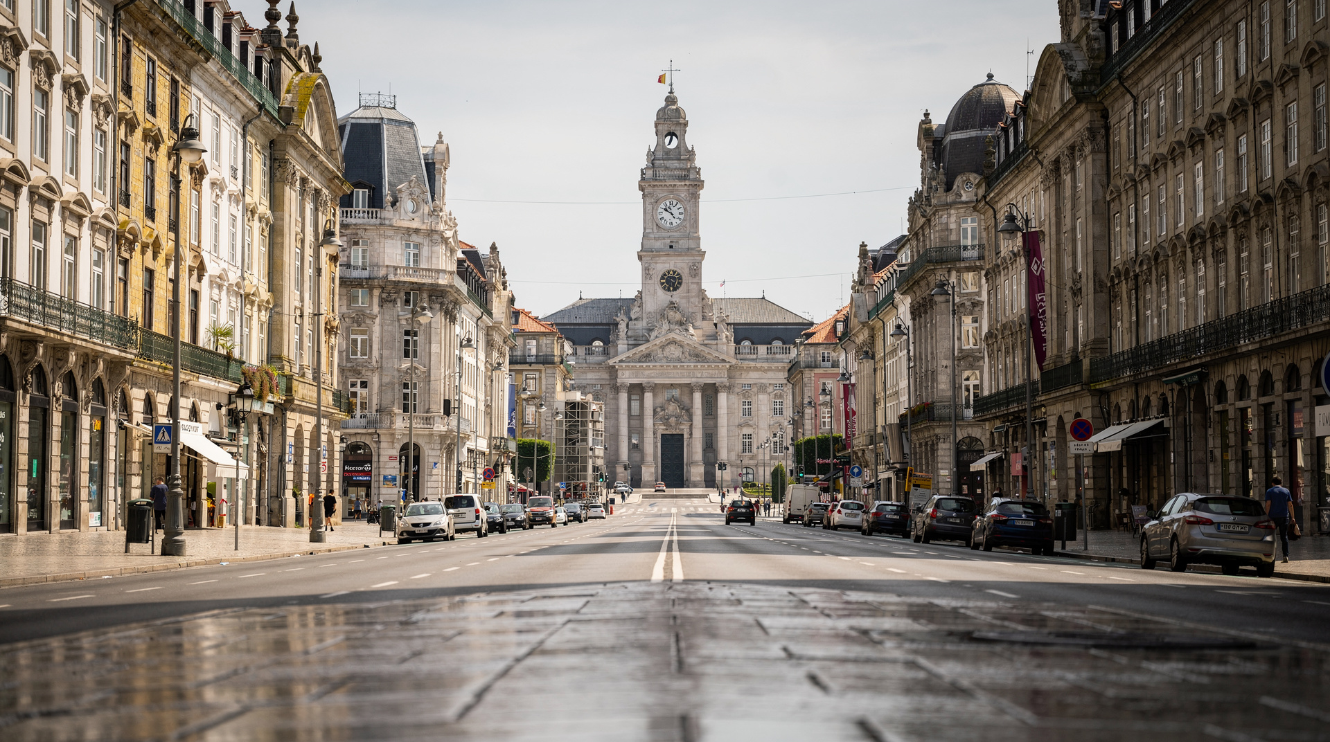 Baixa and Avenida dos Aliados — Porto's civic and commercial heart, Portugal