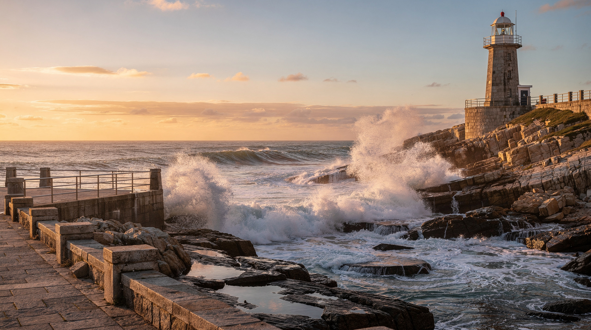 Foz do Douro — where Porto's river meets the Atlantic, Portugal