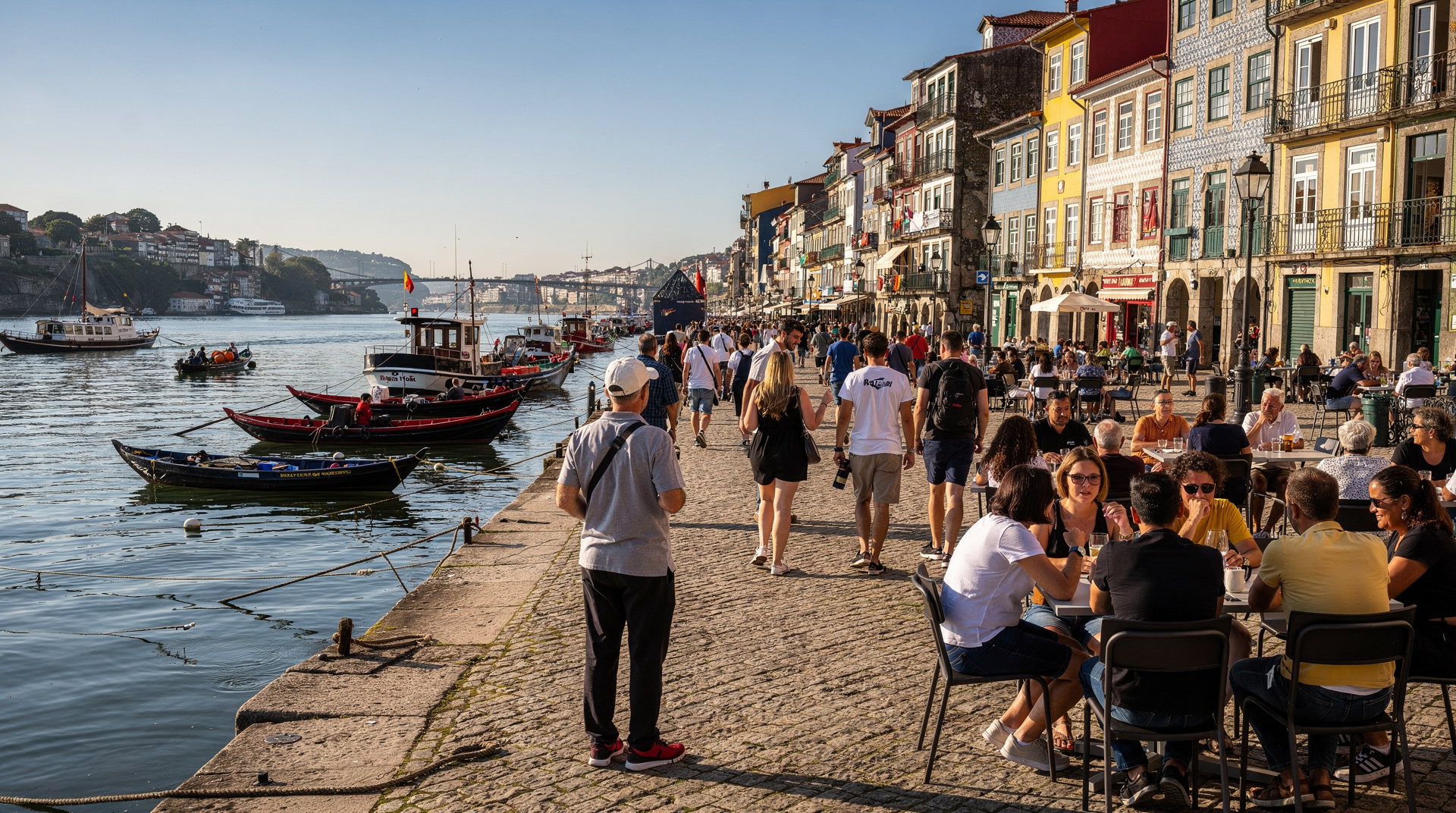 Porto in summer — what June to September actually looks like — Porto in summer means 25-30°C, Foz beaches, São João festival and peak crowds. W