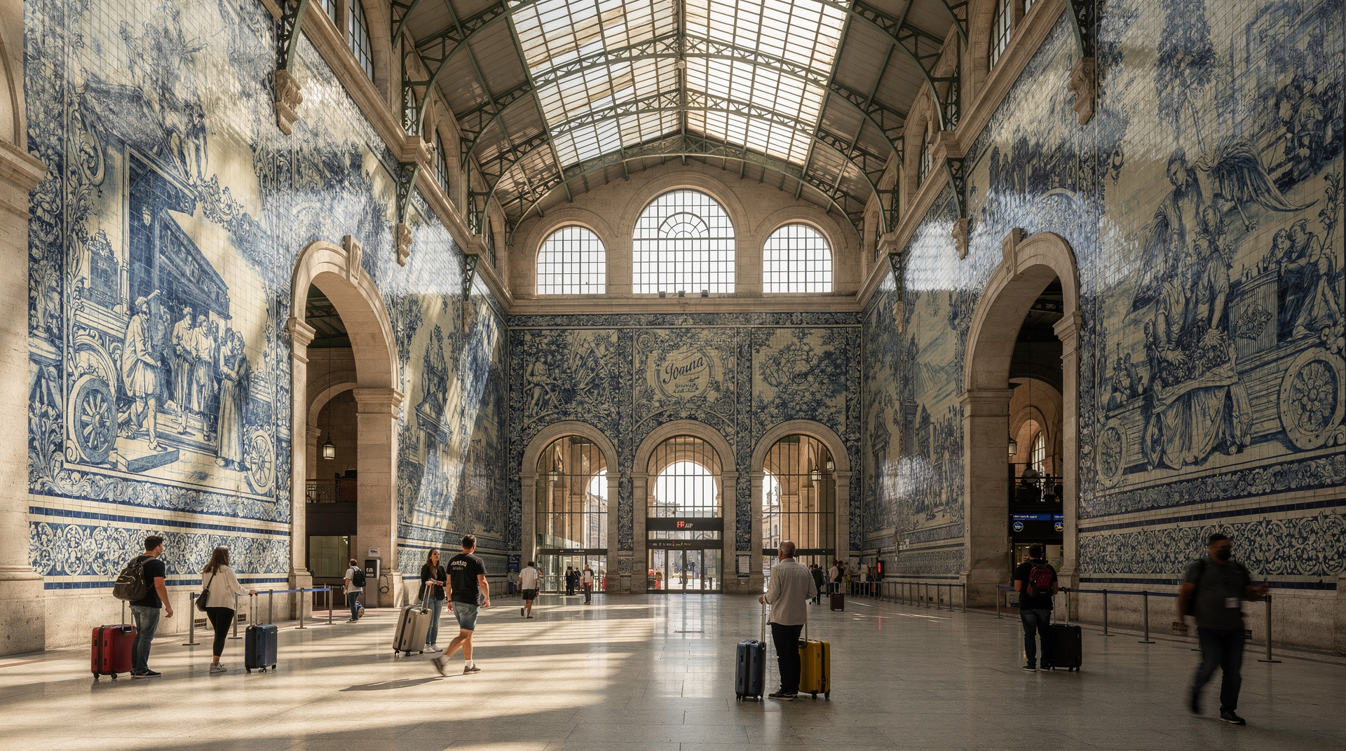 São Bento station — Porto's 20,000-tile azulejo hall, honestly reviewed — São Bento station's 20,000 azulejo tiles by Jorge Colaço are Porto's best free s